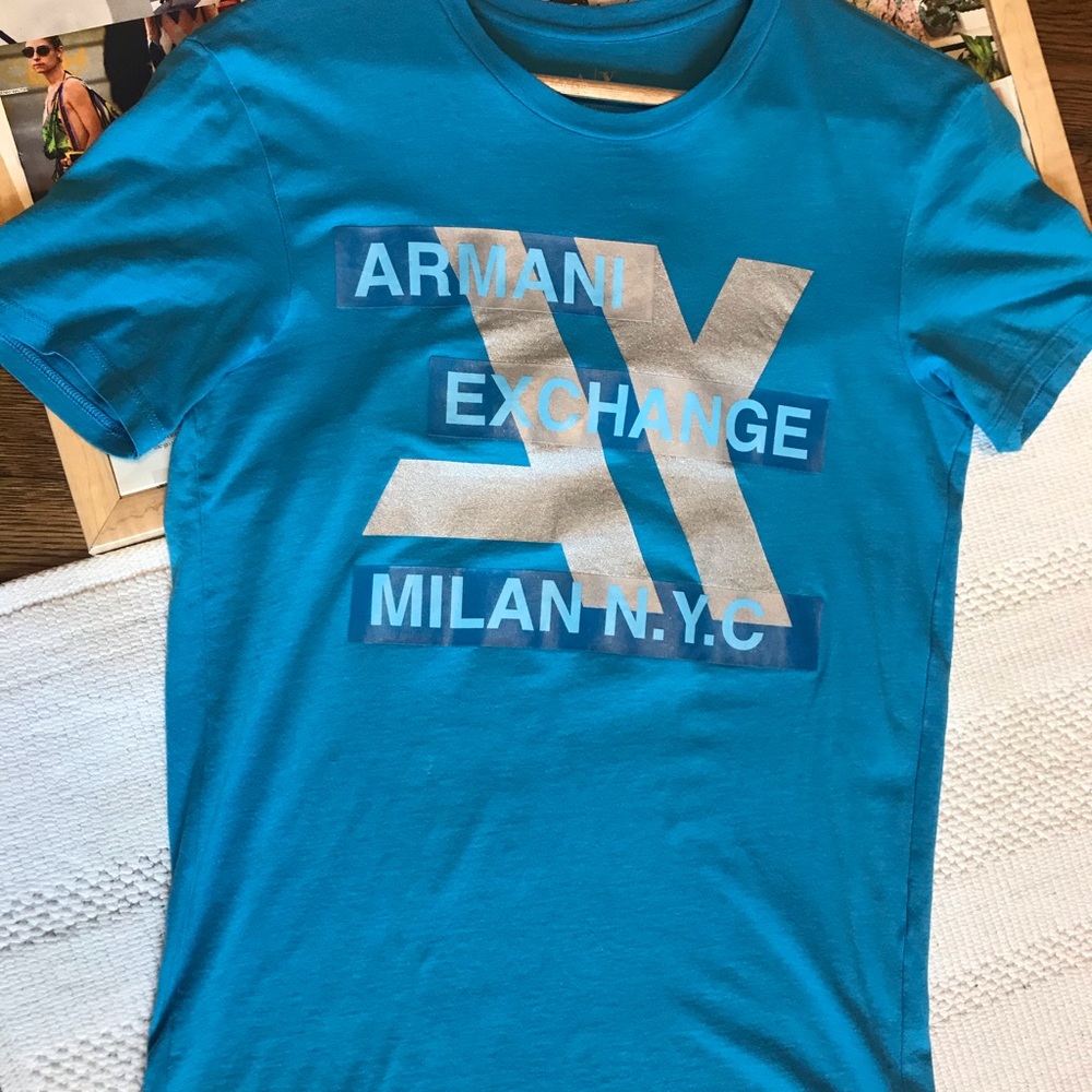 Armani Exchange Logo tee shirt